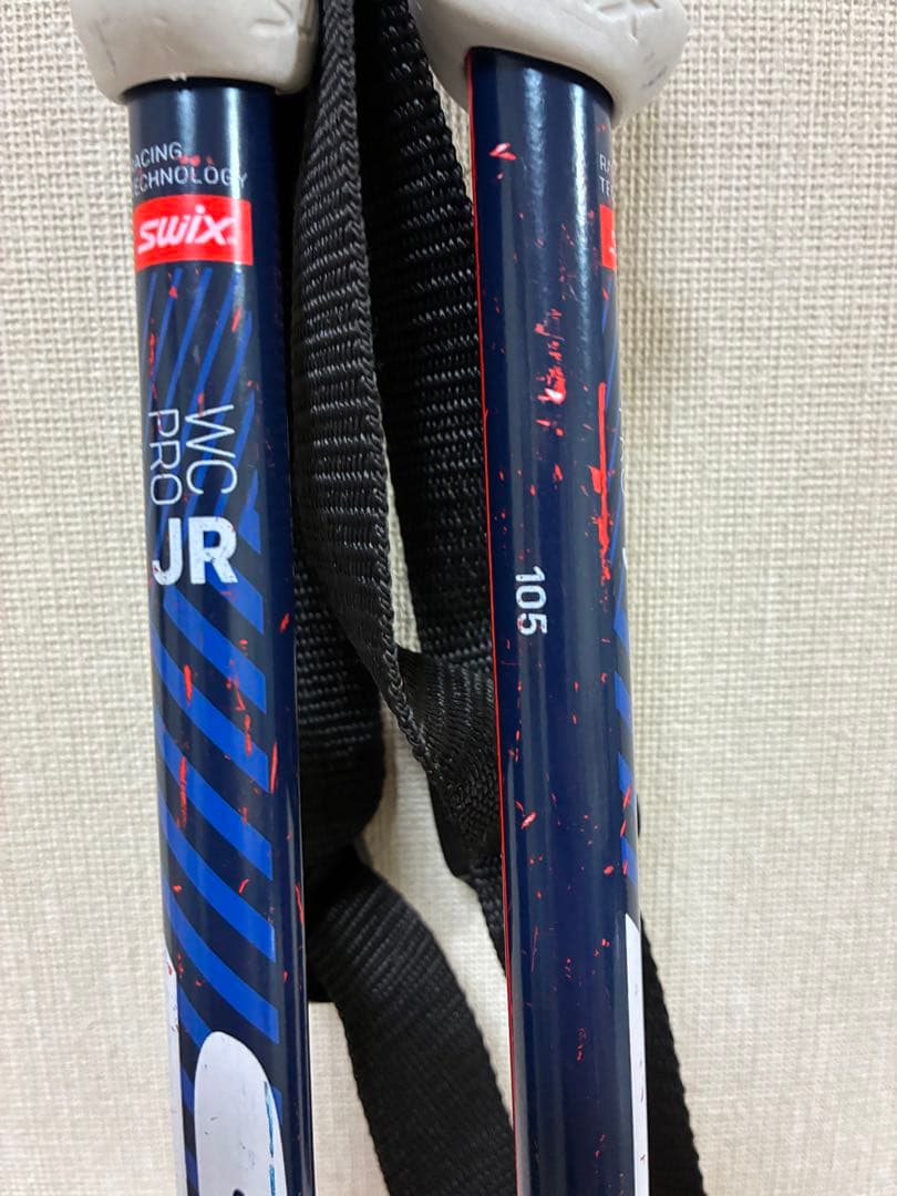 SWIX WC PRO JR SL 100 パンチガード付 + GS 105