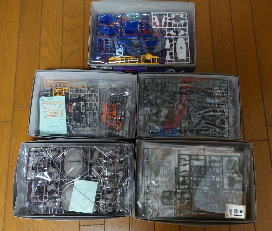 HG 1/144 ガンプラ5点セット