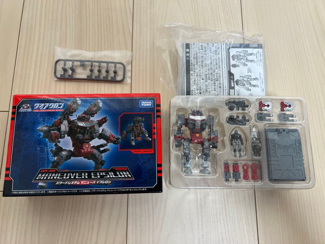 【開封・美品】 タカラトミー ダイアクロン パワードシステム マニューバ Δ ε