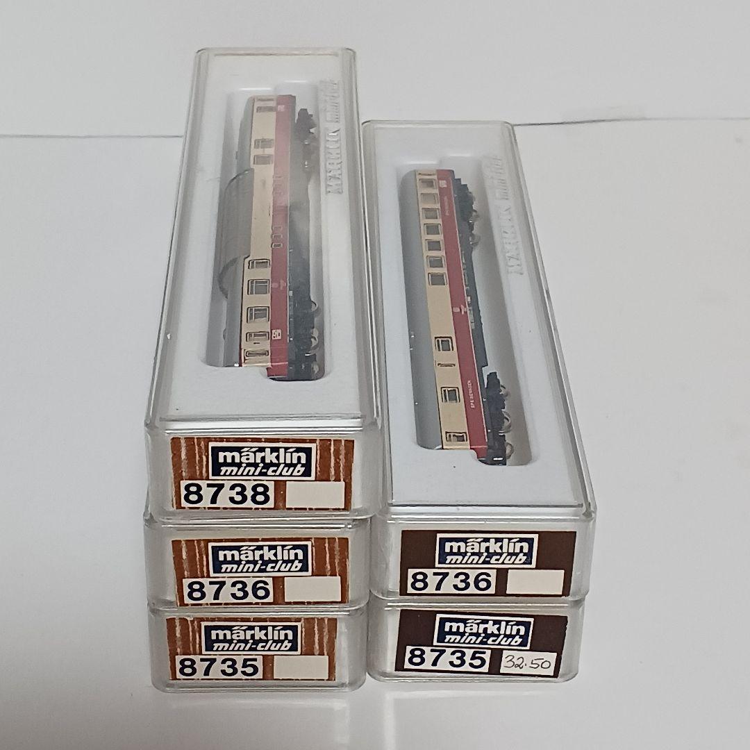 ヒ*シ様 メルクリンミニクラブ Zゲージ DB TEE 客車５両