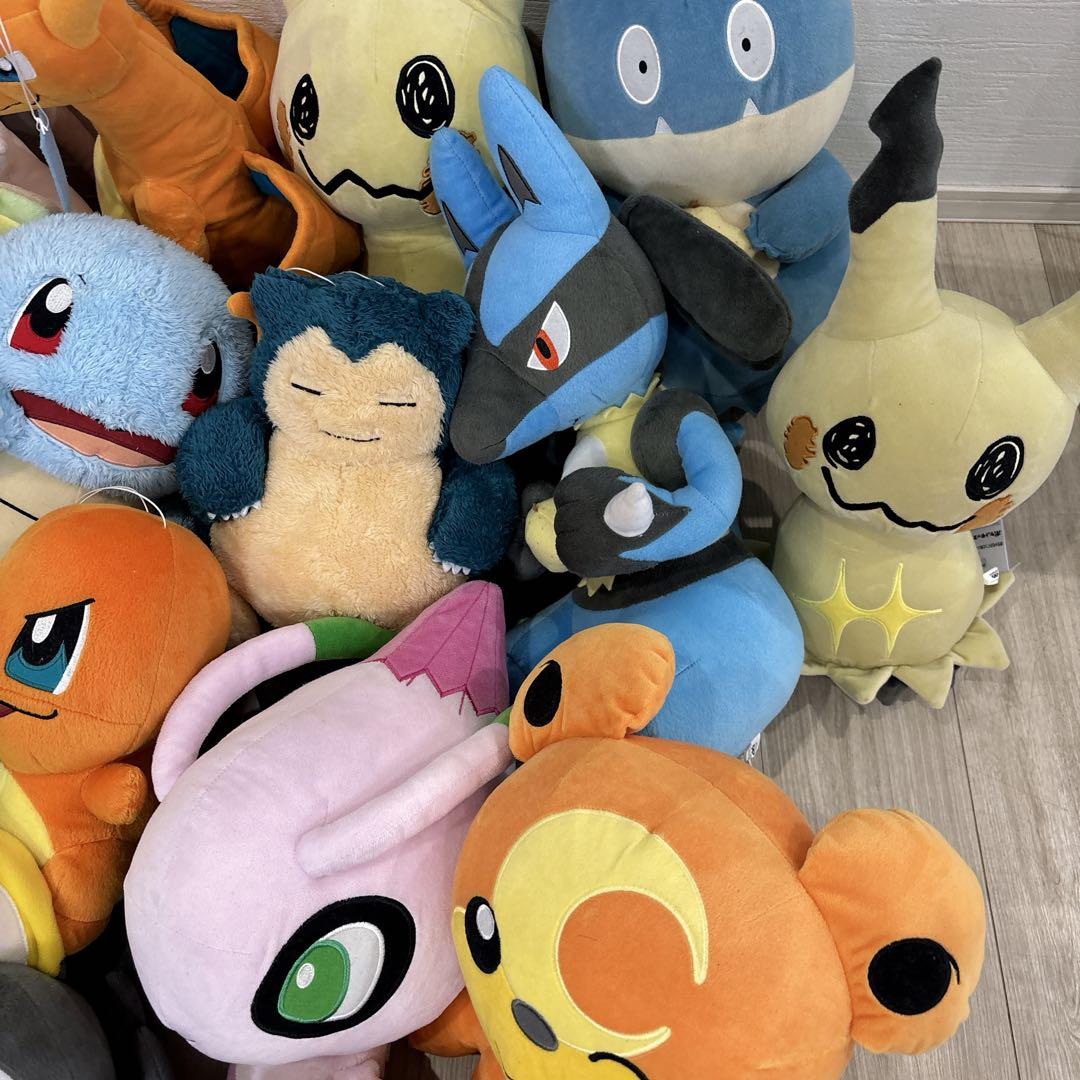 ポケモン　ぬいぐるみ　セット　まとめ売り　化石博物館　ピカチュウ　32個　大量