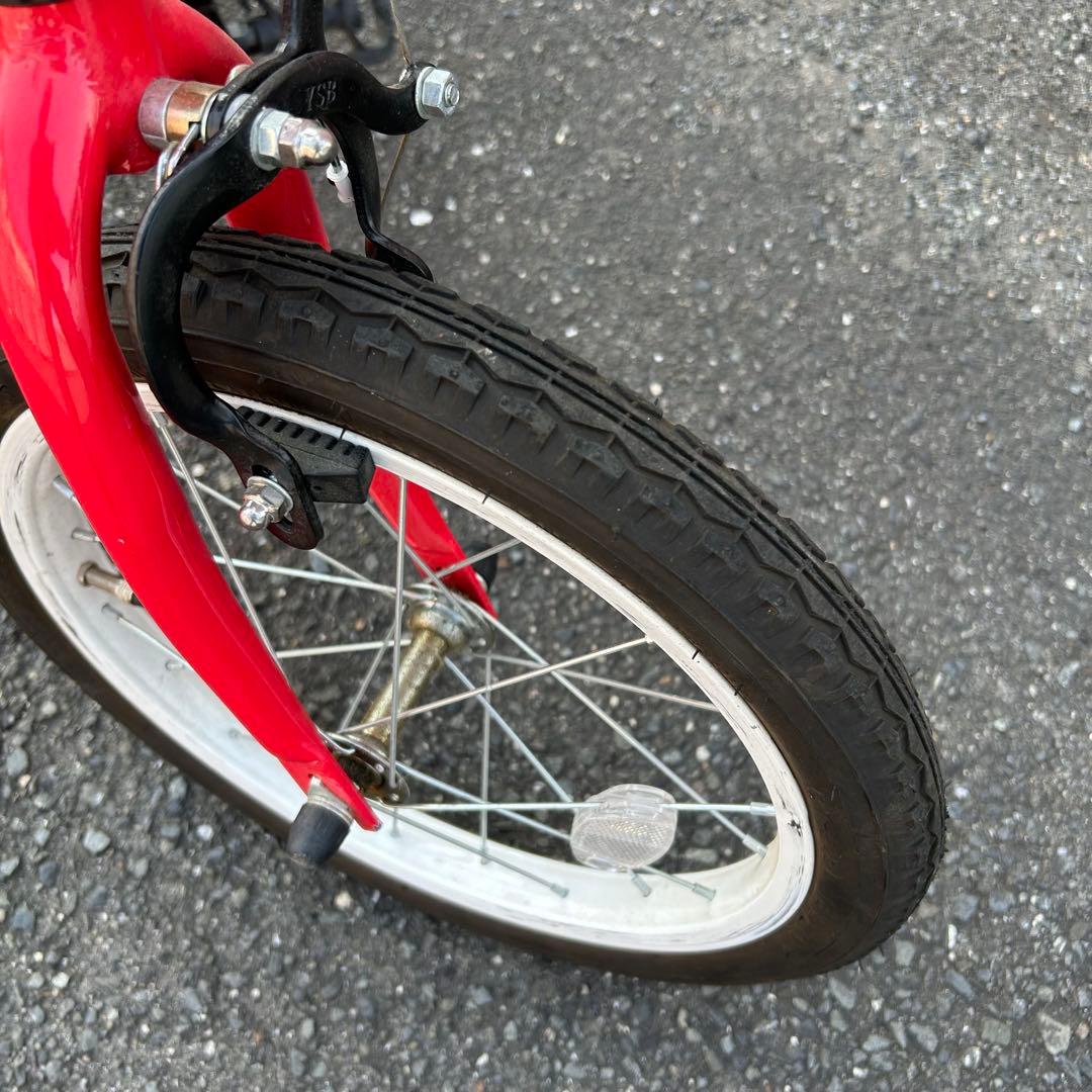 People 自転車 ケッターサイクル 16インチ バランスバイク 子供用 赤