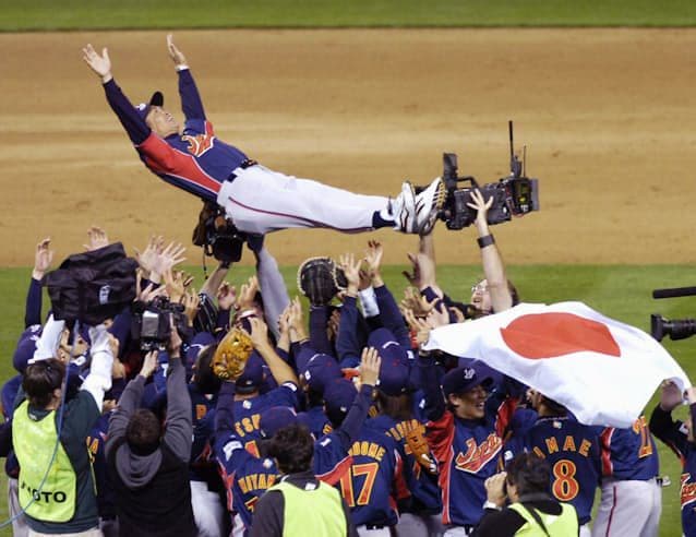 【レア】2006 WBC 和田　ホーム　ユニフォーム　ミズノ　M-L