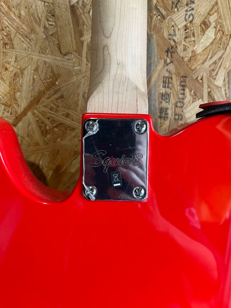 『美品』SQUIER BY FENDER Telecasterレースレッド