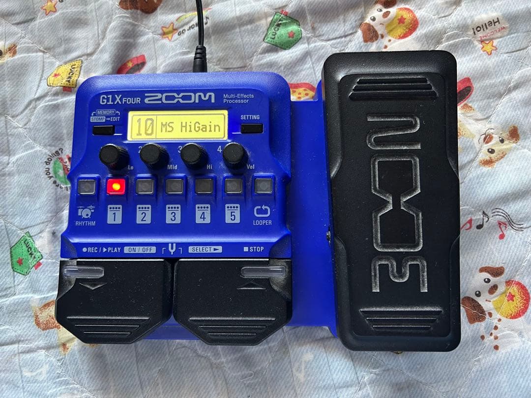 ギター ZOOM G1X FOUR  Blue IKEBE ORIGINAL