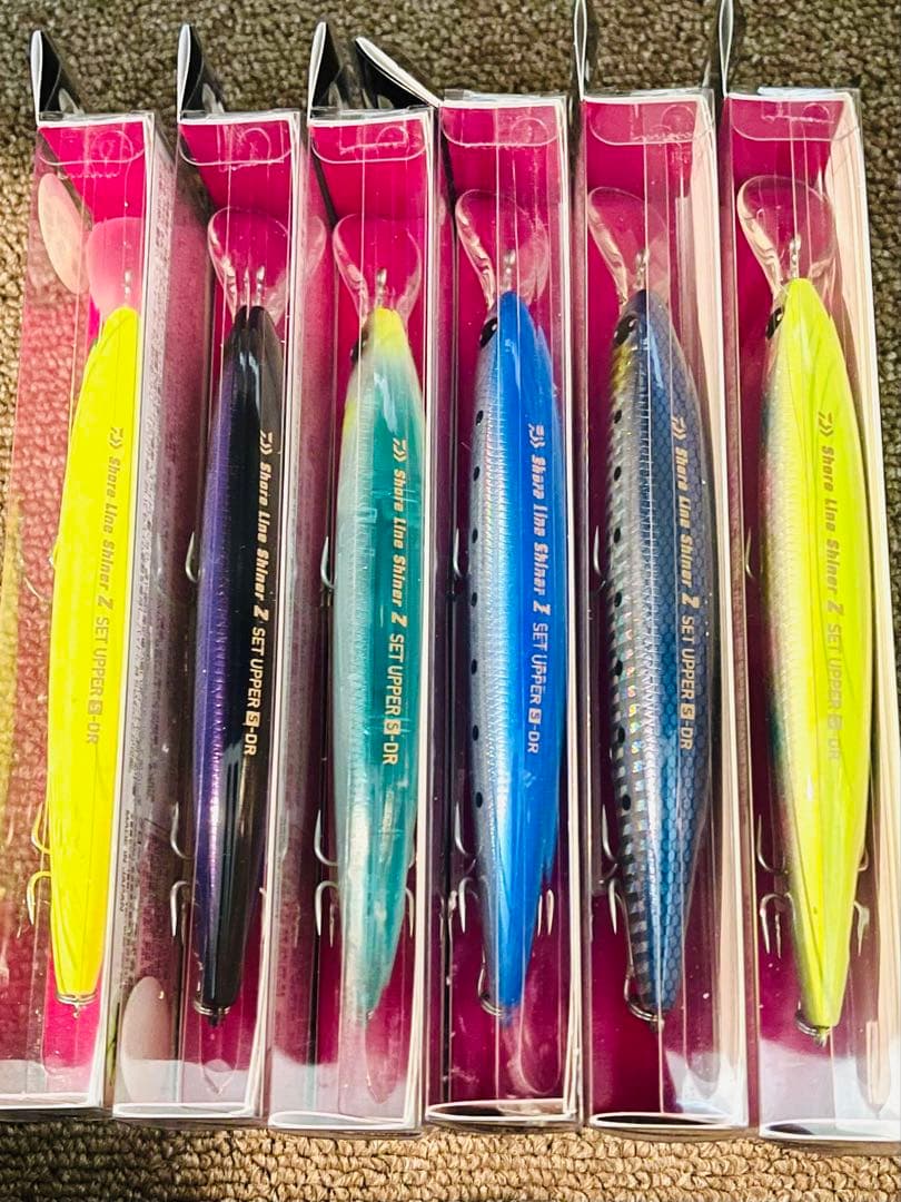 ダイワ ショアラインシャイナーZ セットアッパー 125S DR ６色セット