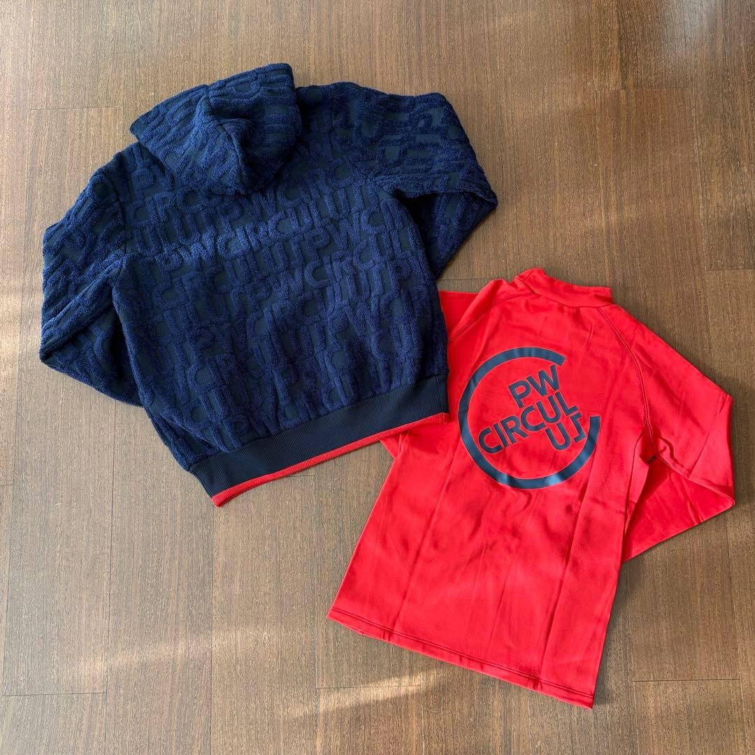 【極美品】PW CIRCULUS 2点セット モックネック0 & ブルゾン 1