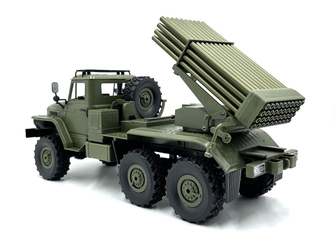 1/16　６WD　ロケットランチャー　ソ連BM-21　WPL　B36-2