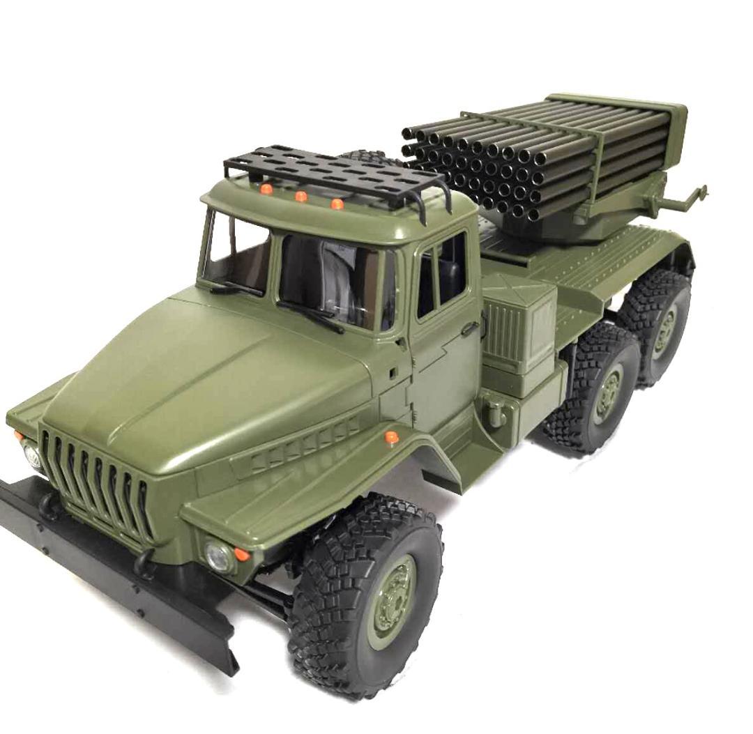 1/16　６WD　ロケットランチャー　ソ連BM-21　WPL　B36-2