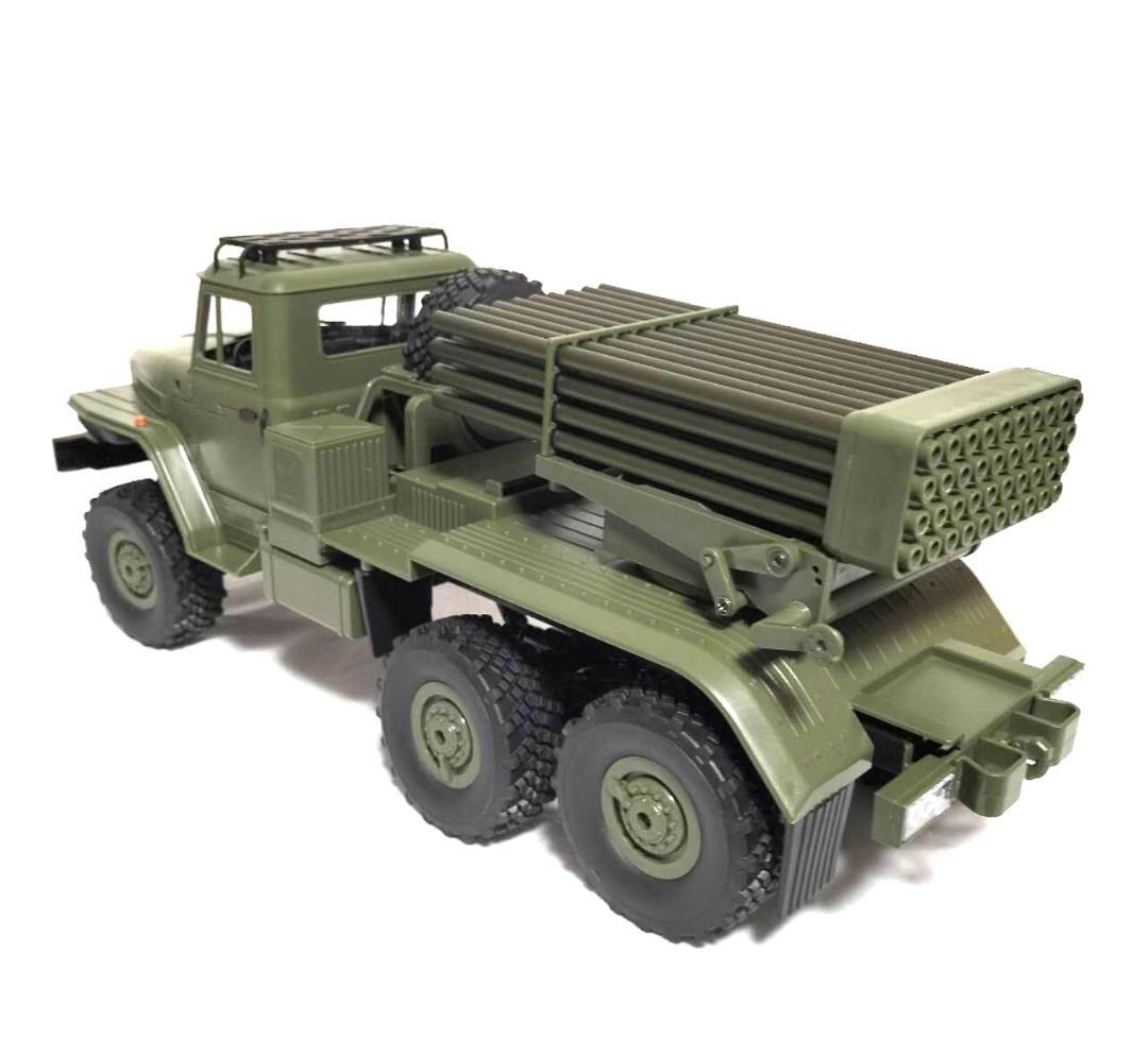 1/16　６WD　ロケットランチャー　ソ連BM-21　WPL　B36-2