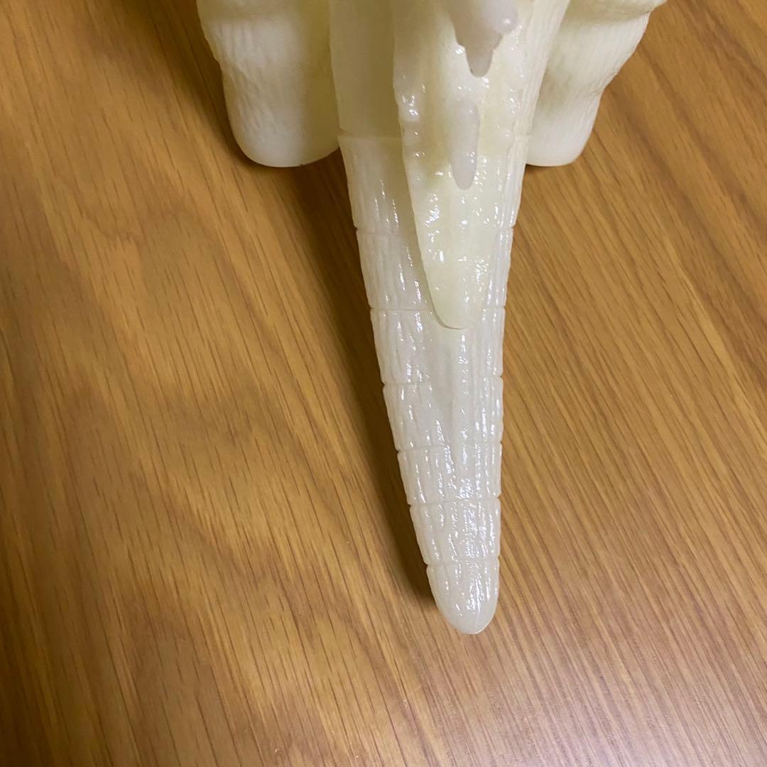 マルサン b/o スタイル ゴジラ 蓄光成型 未塗装ソフビ 5443