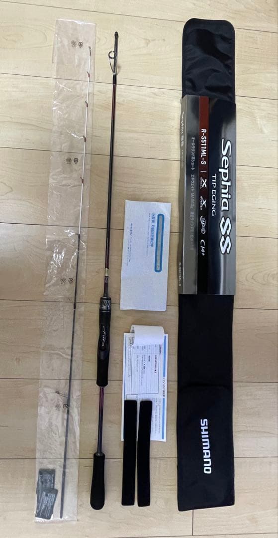 ティップラン　シマノ　24セフィアSS R-S511ML-S 極美品
