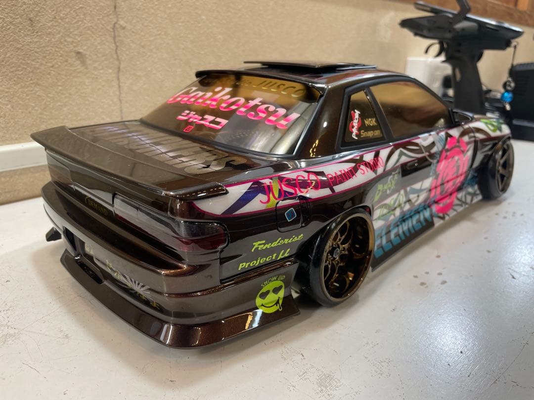 addiction アディクション D-MAX S13シルビア ラジコンボディ