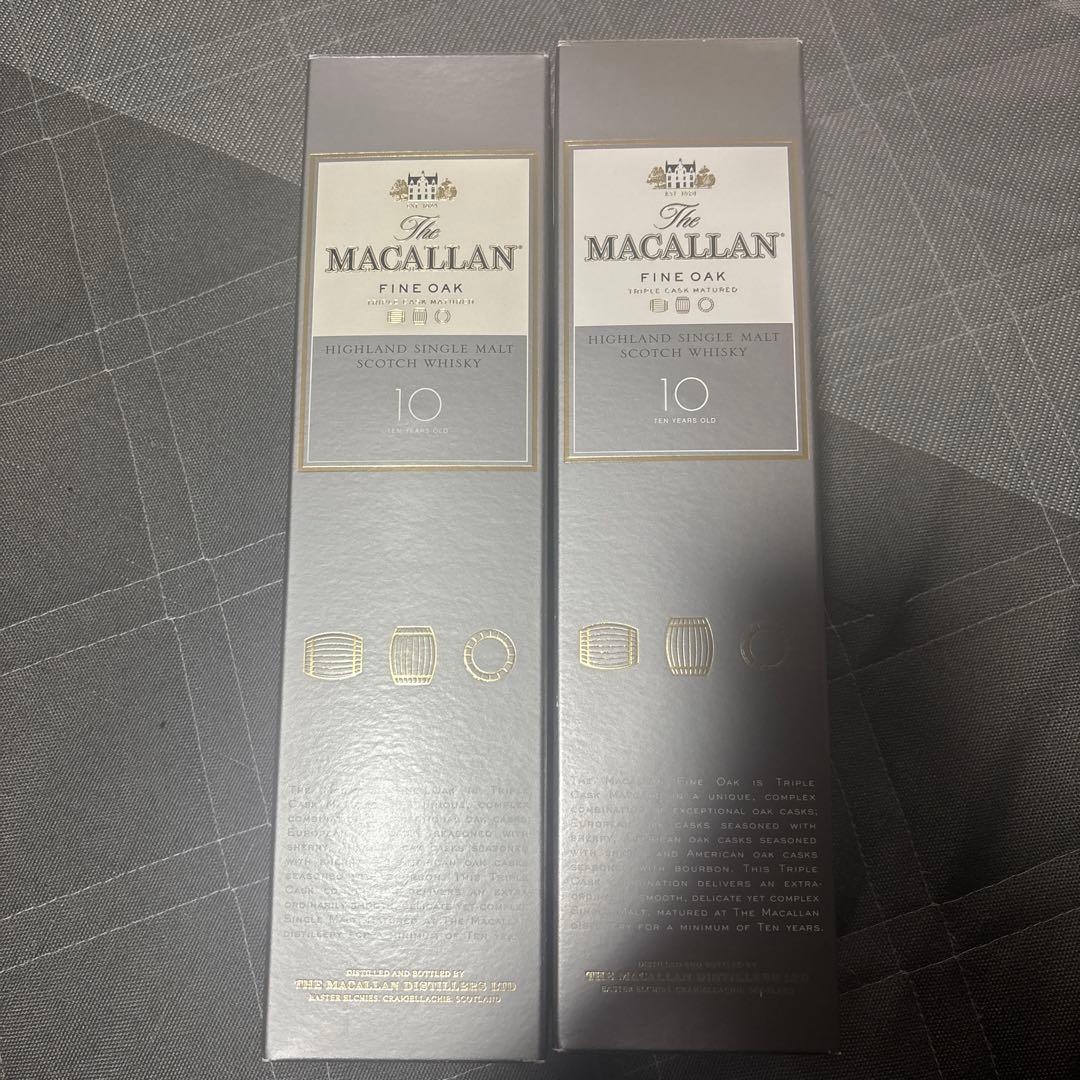 2本売りThe Macallan Fine Oak 10 700ml