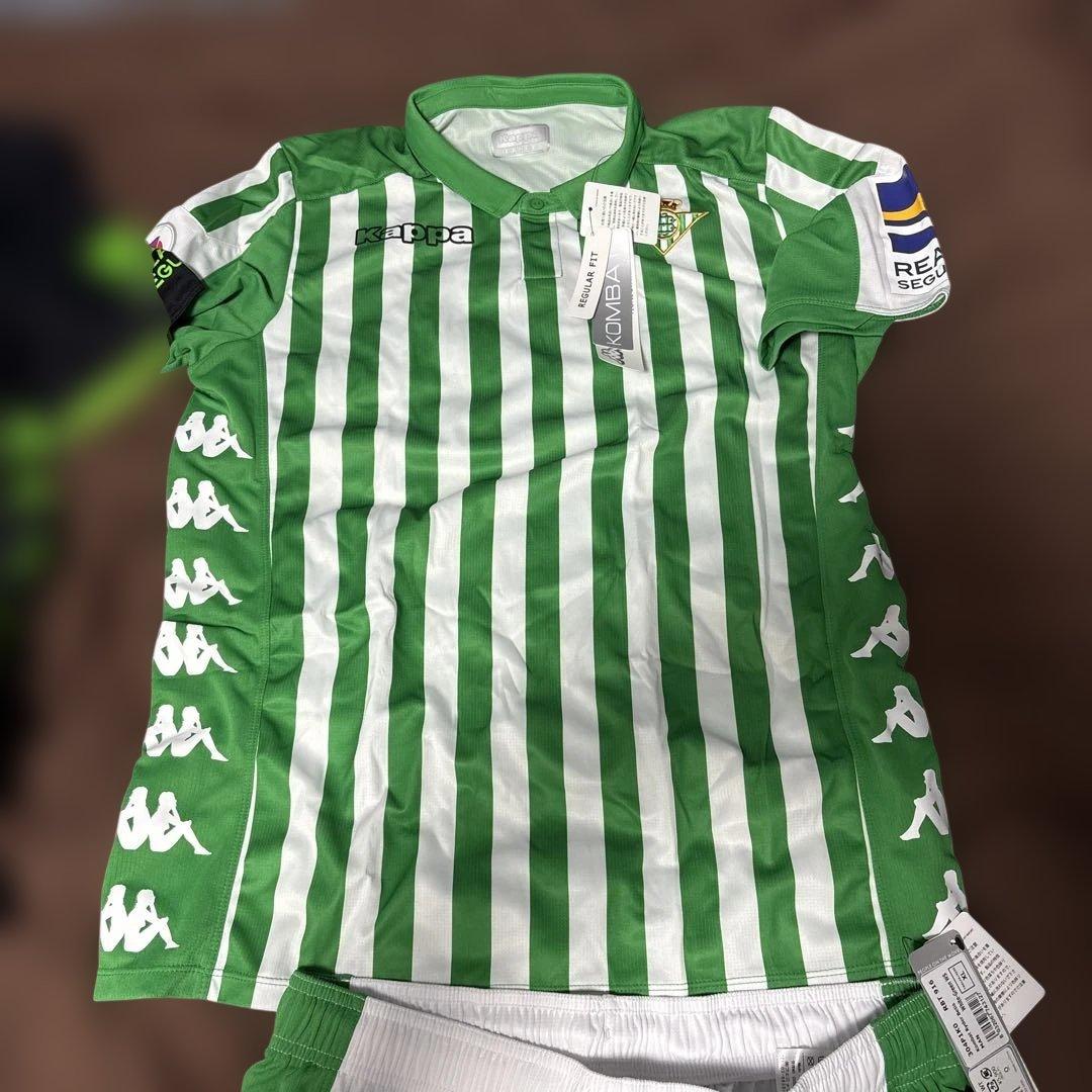 正規品　レアルベティス　ホーム　アウェイ　セットKappa サッカー　Lサイズ
