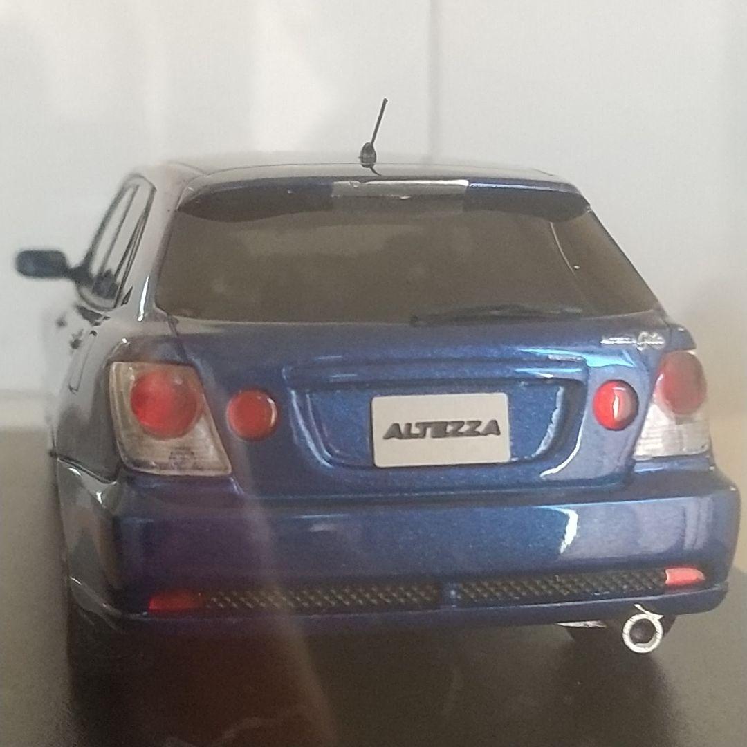 トヨタ アルテッツァジータ ダークブルーマイカ ハイストーリー ミニカー