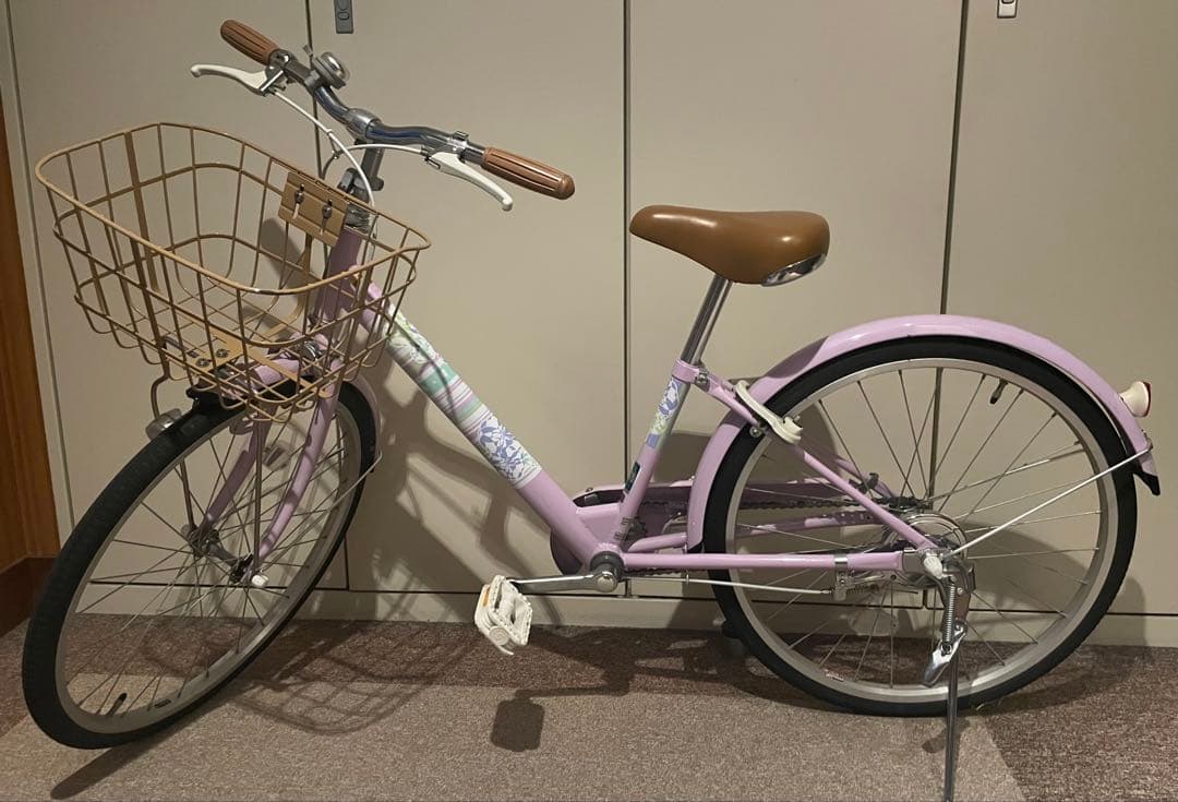 引取限定◆ブリジストン子供用自転車　エコパルモカ　22