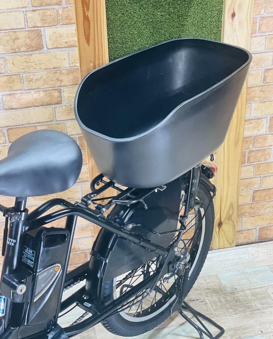 愛知静岡配送可 超特価 ブラック アニーズ 電動アシスト自転車 H1398