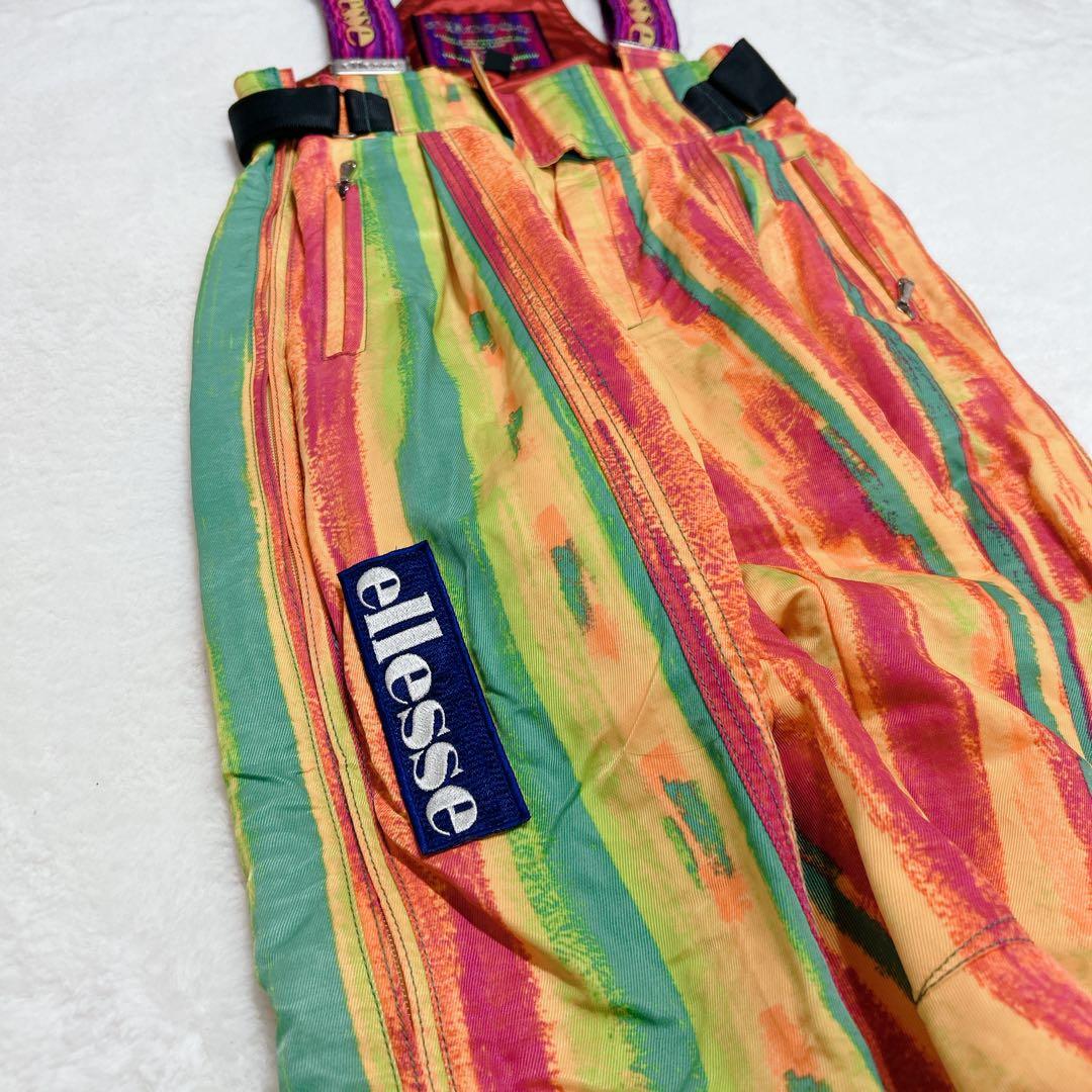 【美品】ellesse エレッセ 90s スキーウェア 上下セット ヴィンテージ