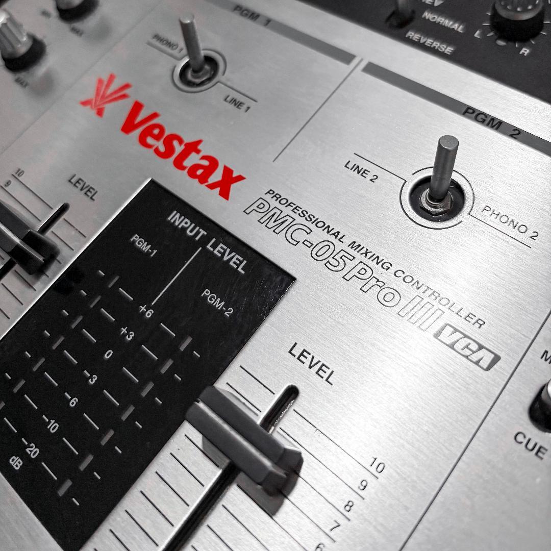 Vestax PMC-05Pro Ⅲ 3 VCA ベスタクス DJ ミキサー