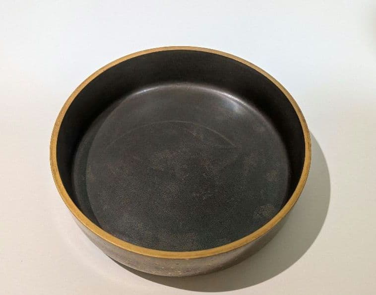 『武蔵野蒔絵』清水博章作　清博　輪島塗　棗　茶道具　茶入　茶器　富士山　内銀溜