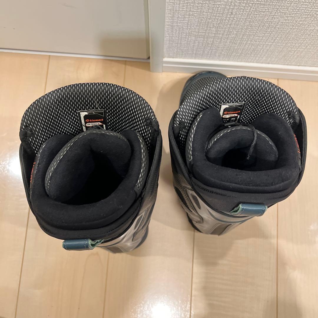 【即日発送】KISSMARKスノボブーツ KM TRINITY M 26.5cm