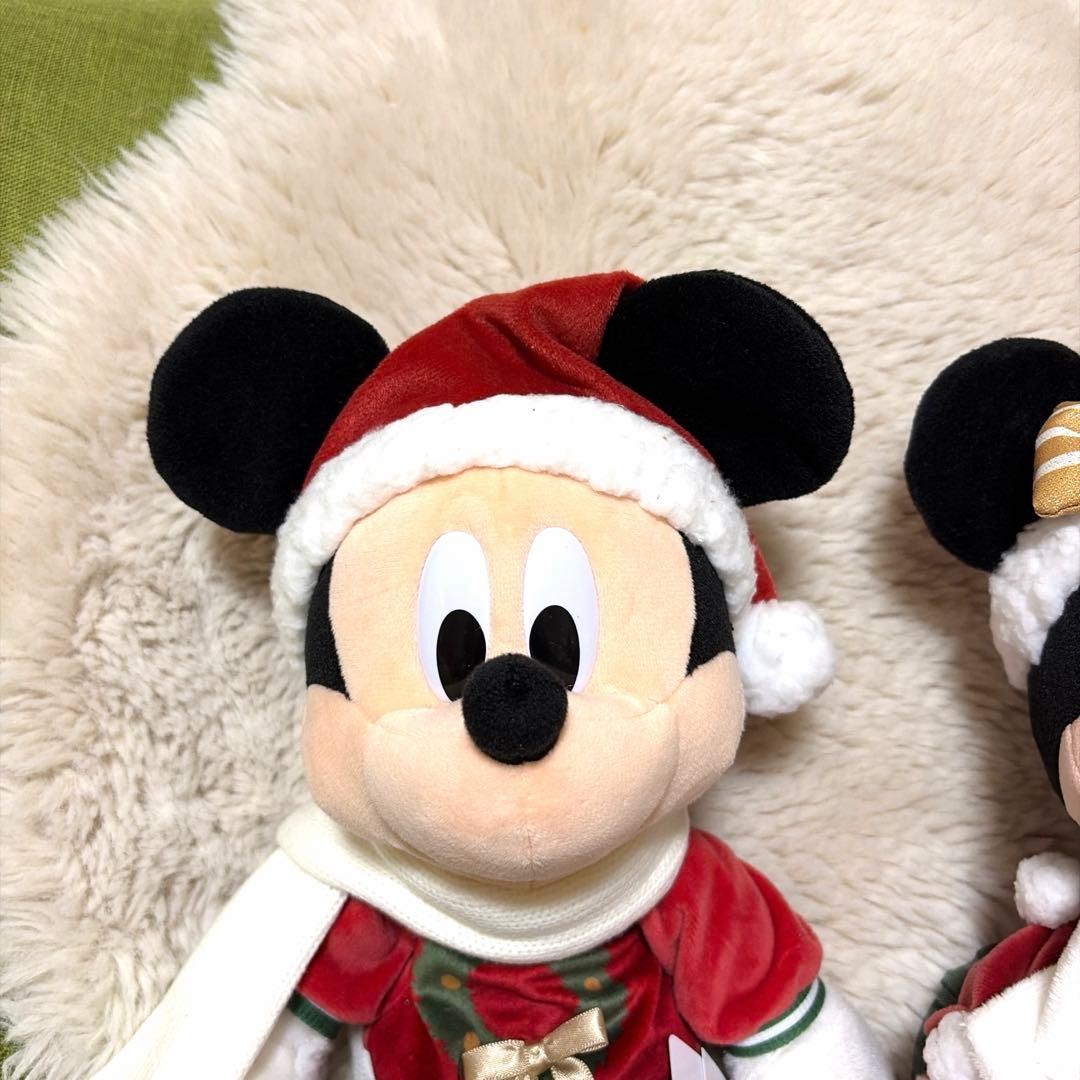 クリスマス　ミッキー　ミニー　2025 ぬいぐるみ