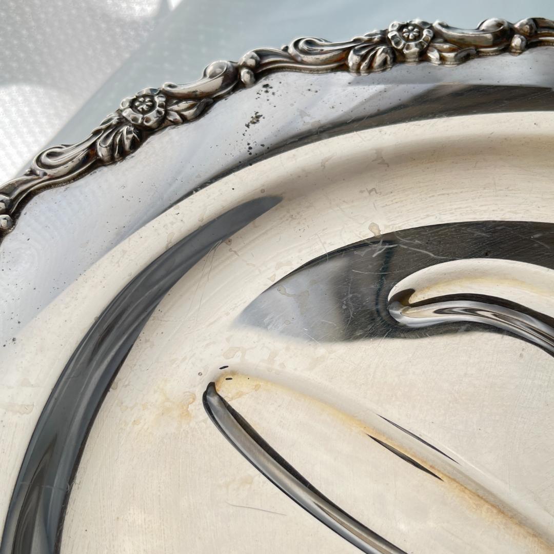 【WM.A. Rogers】 ミートプレート / サーバー 　46cm