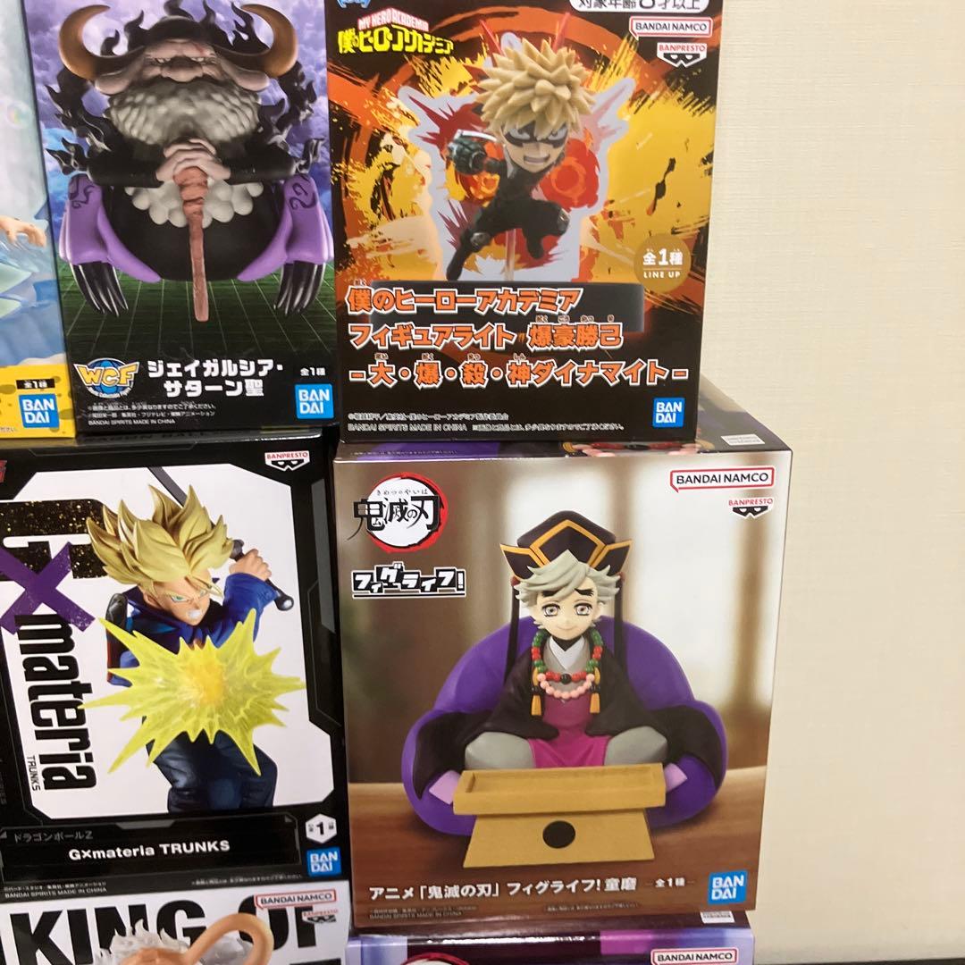 ナルト　進撃の巨人　ヒロアカ　ワンピース　鬼滅の刃　ドラゴンボール　フィギュア