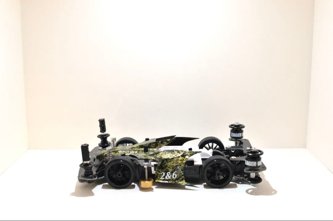 ミニ四駆完成品　アバンテMk.II MSフレキ加工済　ポリカボディ　塗装済