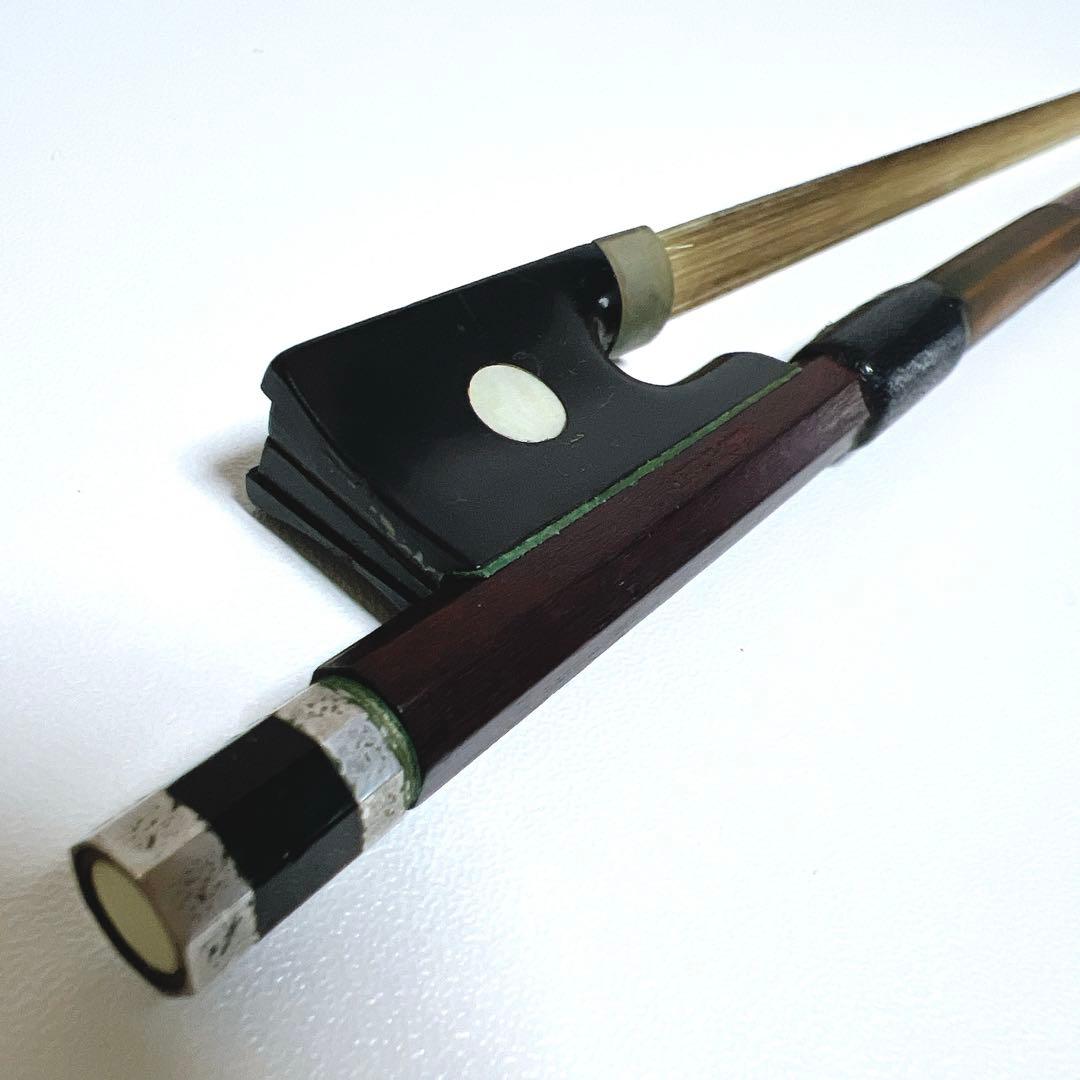 【張り替え不要】ARCHET バイオリン弓 1/4 アルシェ　フェルナンブコ