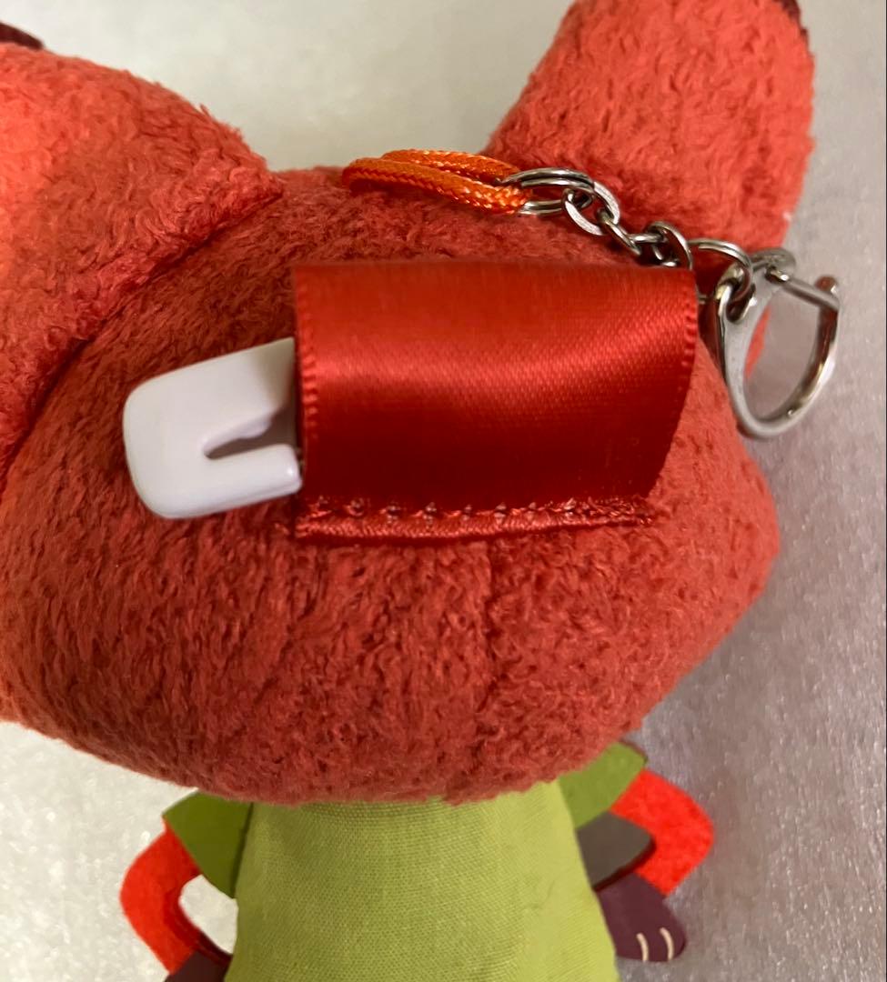 ディズニー ズートピア　ぬいぐるみバッジ／ニック