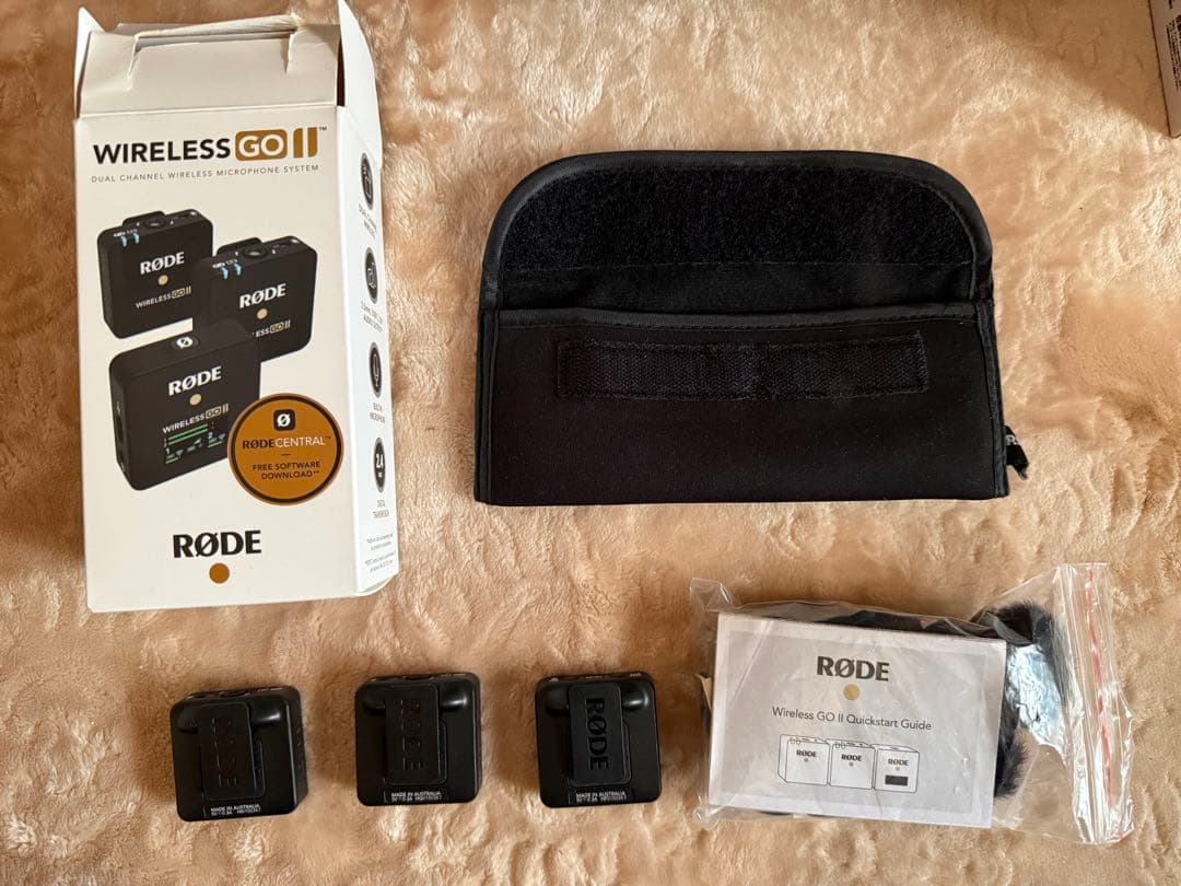 RODE WIRELESS GOII ワイヤレスゴー2
