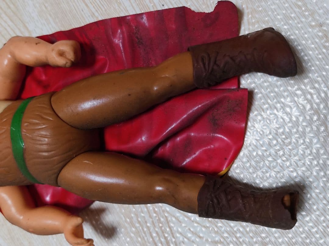 ◇希少◇タイガーマスク ソフビ 梶原一騎 辻なおき 当時物 中嶋製作所 人形