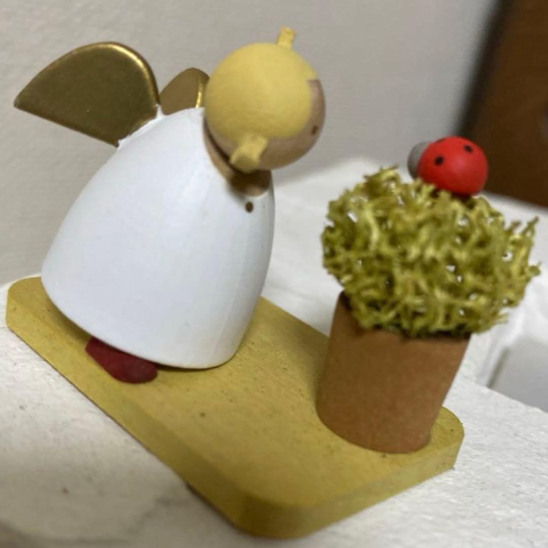 ドイツ製　ギュンターライヒェル　 テントウムシと守護天使　旧型