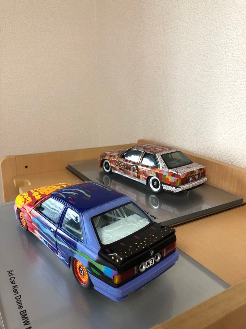 1/18  M3 artcar シリーズ　2台セット