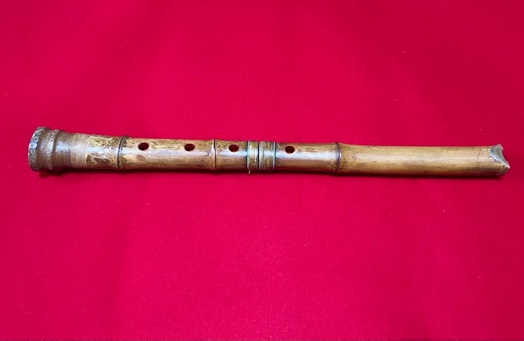 和楽器 尺八 在銘 呂風山 長さ55.5cm