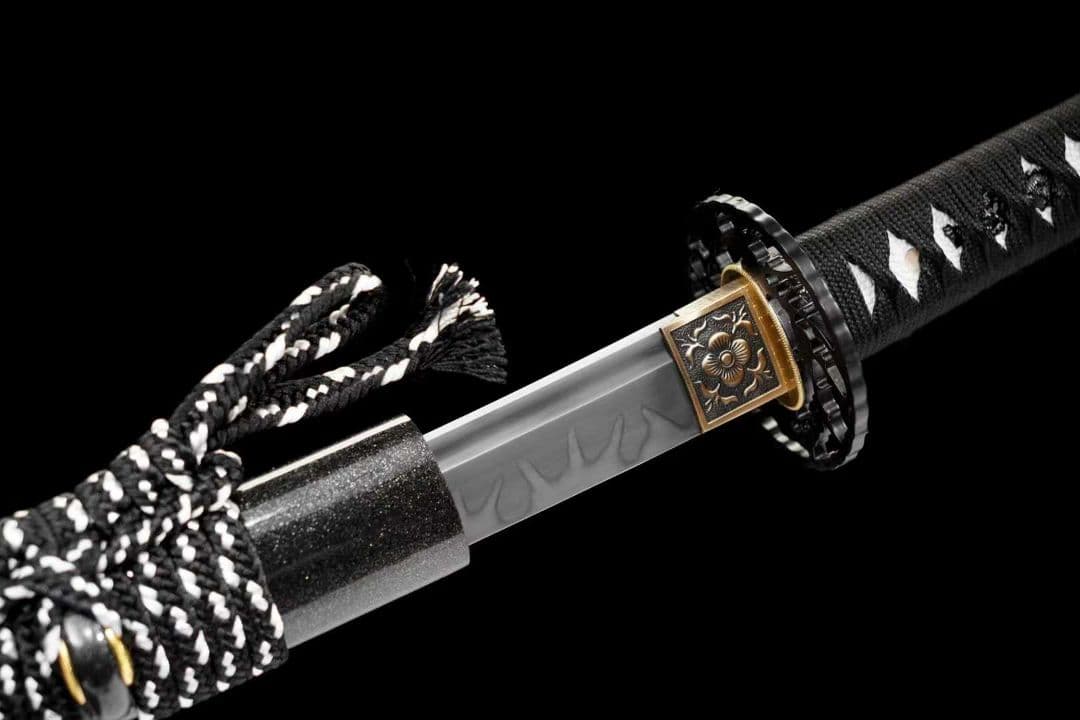 【黒い流星】古兵器 武具 刀装具 日本刀　模造刀 居合刀 武士道 鑑賞用 美術刀