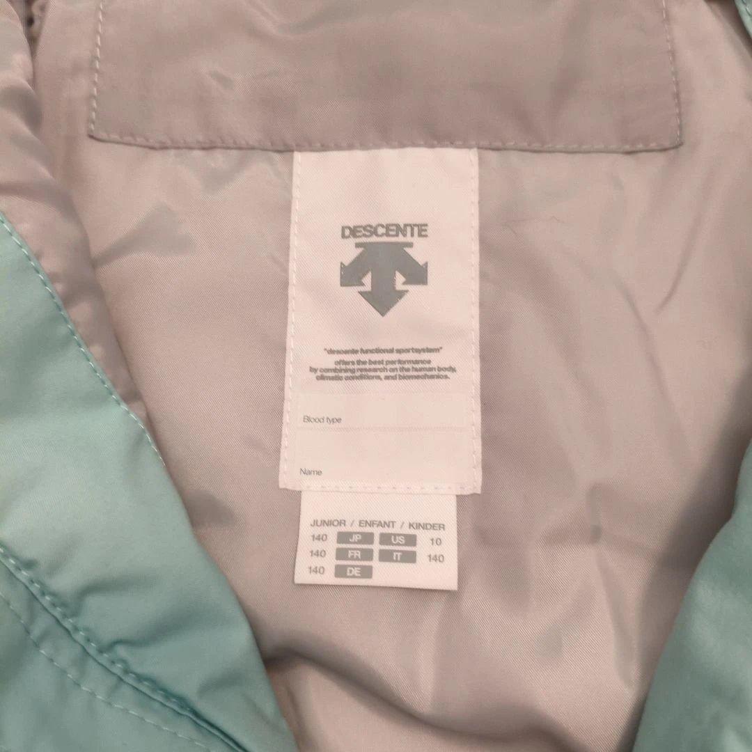 子ども用スキーウェア DESCENTE　上下セット　ワンシーズン　手袋付