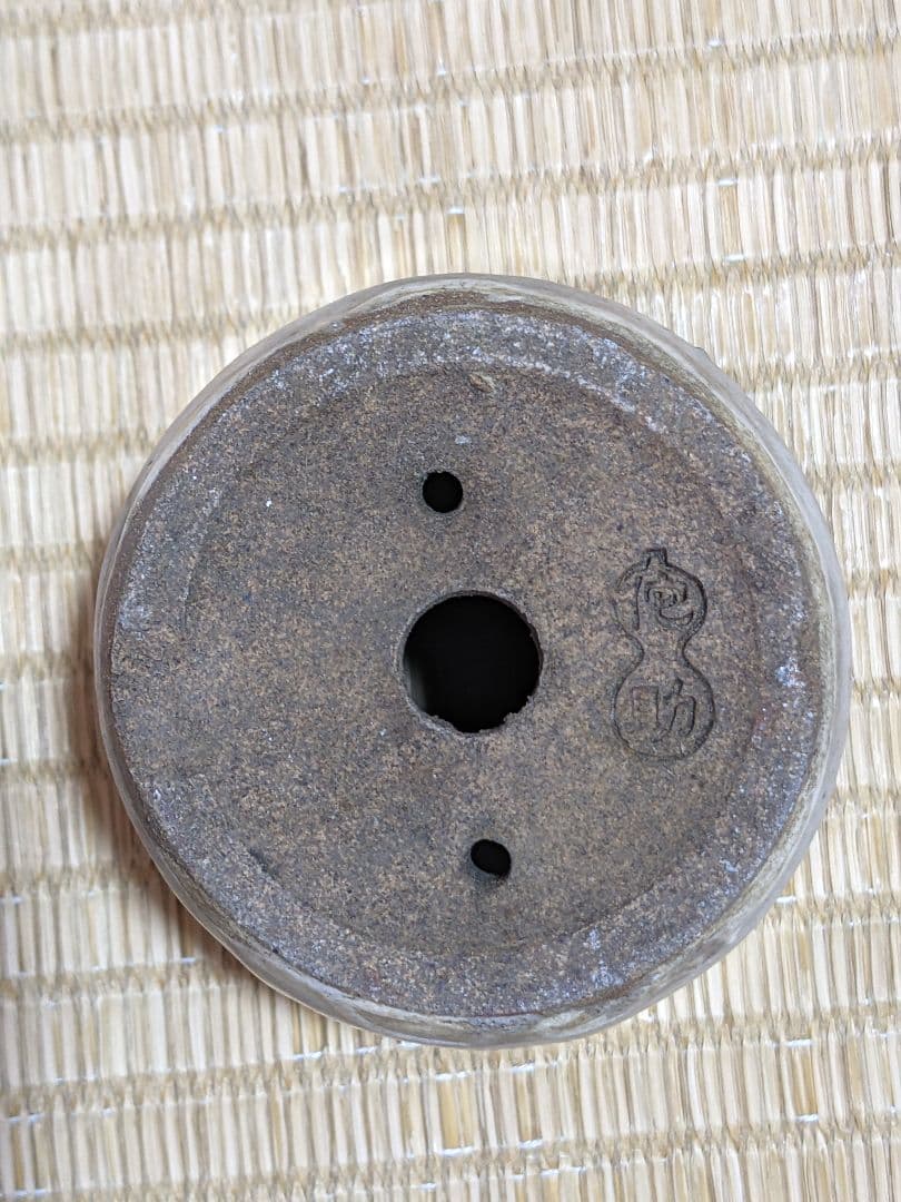 ♦小品盆栽鉢 侘助造 白泥 ミニ盆栽鉢 古美術 骨董品