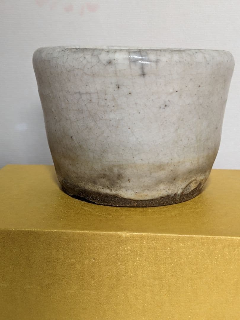 ♦小品盆栽鉢 侘助造 白泥 ミニ盆栽鉢 古美術 骨董品