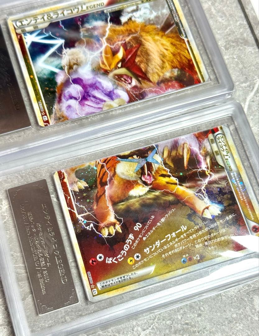 ARS10 + 8 世界に各1枚エンテイ&ライコウ LEGEND