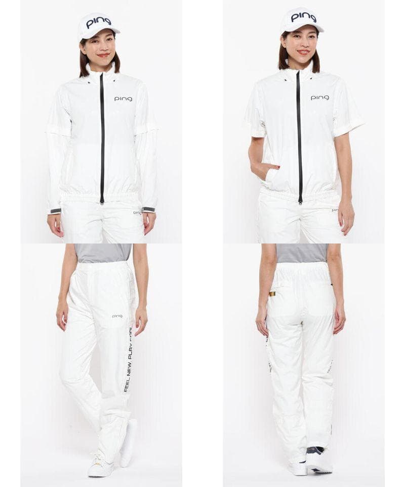 PING　ゴルフ　レディース　レインウェア　M【新品】レインスーツ　ピン　女子
