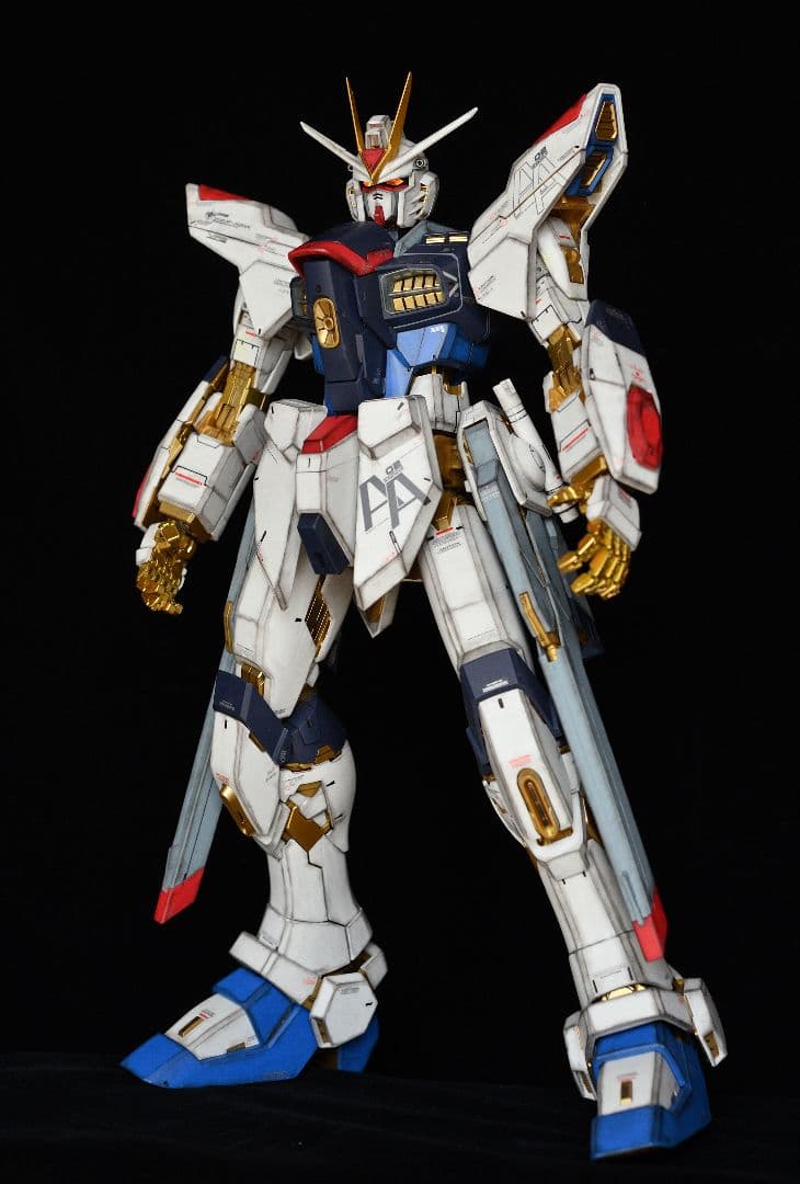 完成品PGストライクフリーダムガンダム/エアブラシ部分塗装・パステルシャドウ仕上
