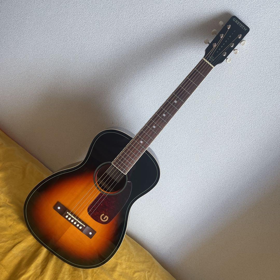 【2025限定 単板トップ】GRETSCH JIM DANDY パーラー 使用少