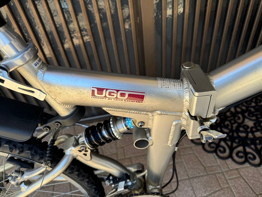 UGO 片山右京モデル　折りたたみ　マウンテンバイク26サイズ