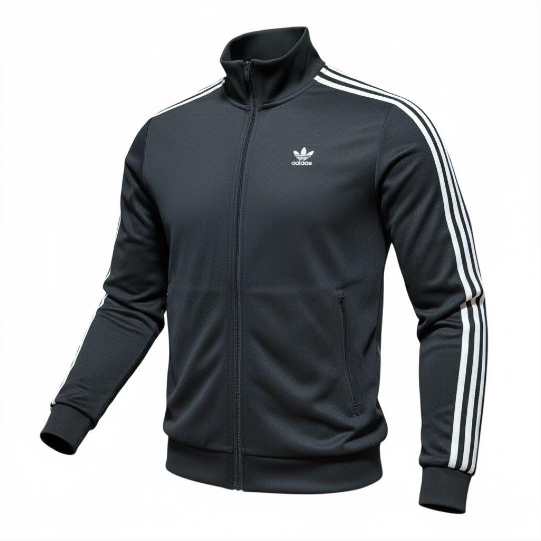 【美品】adidas ベッケンバウアー トラックジャケット ブラック XO