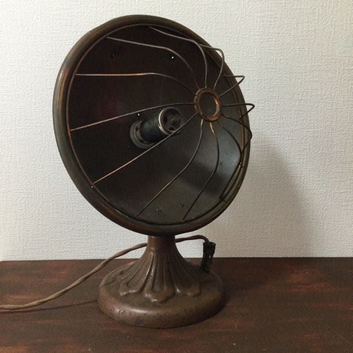 【2月限定価格】超珍品　昭和レトロ　松下電器反射式電気ストーブ1号機　稼働品