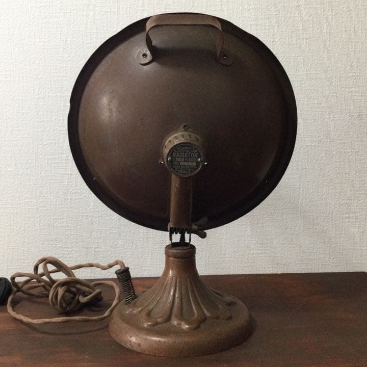 【2月限定価格】超珍品　昭和レトロ　松下電器反射式電気ストーブ1号機　稼働品