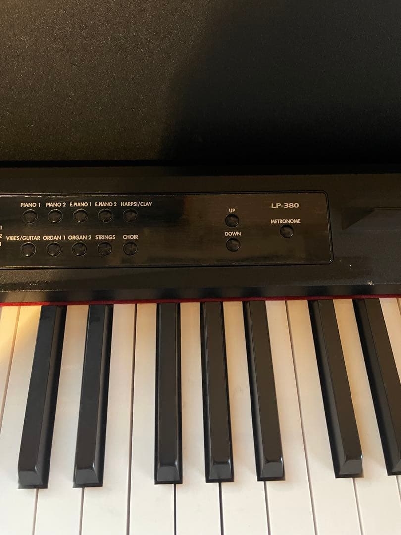KORG デジタルピアノ 88鍵 黒　LP-380